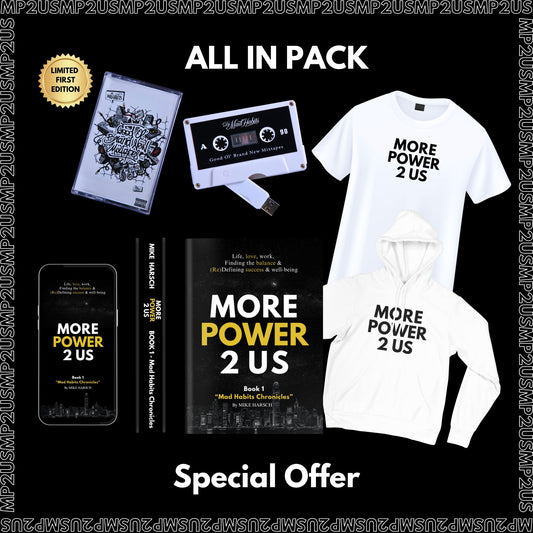 8- ALL IN PACK - USB K7 x BOOK x MERCH