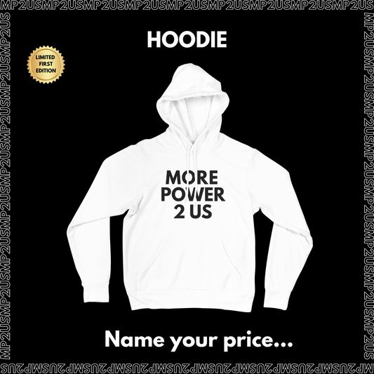 6-"Bold Statement" Hoodie - Black & White